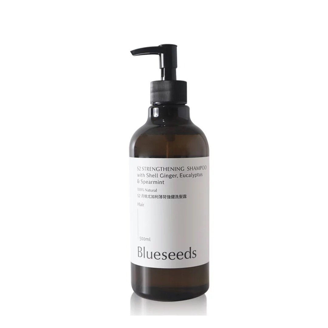 BlueseedsS2月桃尤加利葉薄荷強健洗髮露